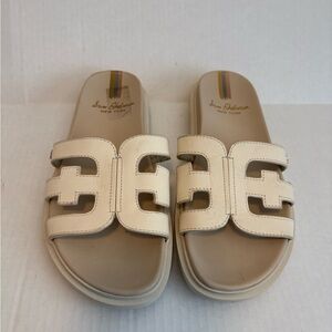 Sam Edelman Beige Slide Sandals. Size 7.5M